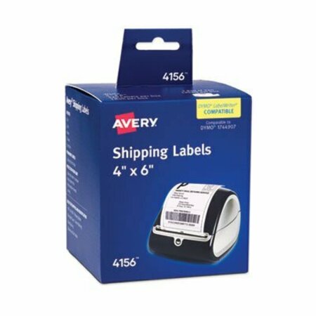 AVERY DENNISON Avery, MULTIPURPOSE THERMAL LABELS, 4 X 6, WHITE, 220/ROLL 4156